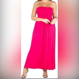 Hot Pink Maxi Dress